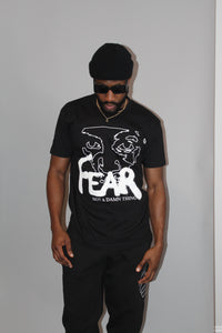 "Fear" T-Shirt Black