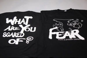 "Fear" T-Shirt Black