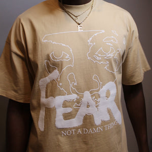 "Fear" T-Shirt Sand